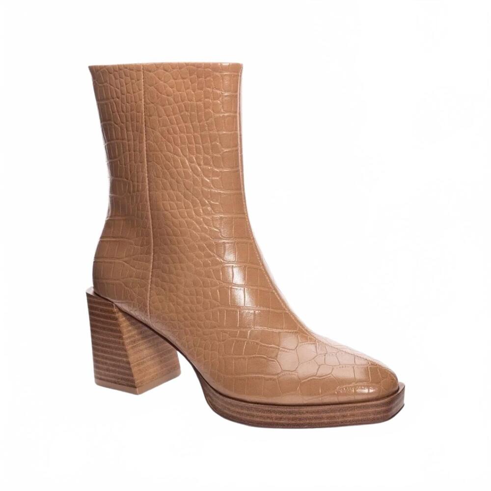 NEW CHINESE LAUNDRY women's danica casual bootie in brown